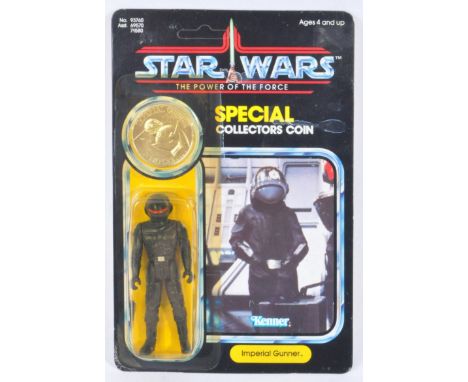 Star Wars - An original vintage 1984 Kenner made Star Wars ' The Power Of The Force ' series carded MOC Last 17 action figure