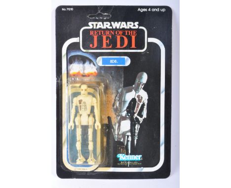 Star Wars - An original vintage 1983 Kenner made Star Wars carded MOC action figure ' 8D8 '. Factory sealed upon it's origina
