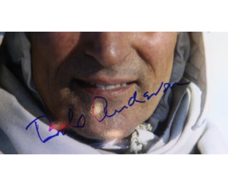 Star Wars - Bob Anderson (1922-2012 – Various Roles - Darth Vader Stuntman) autographed 8x10" colour photograph of Anderson a