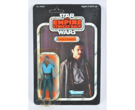 Star Wars - An original vintage 1980 Kenner made Star Wars carded MOC action figure ' Lando Calrissian '. Factory sealed upon