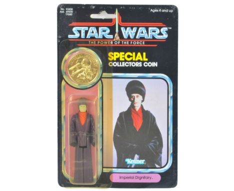 Star Wars - An original vintage 1984 Kenner made Star Wars ' The Power Of The Force ' series carded MOC Last 17 action figure