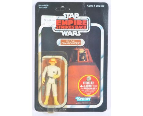 Star Wars - An original vintage 1982 Kenner made Star Wars carded MOC action figure ' (Twin Pod) Cloud Car Pilot '. Factory s