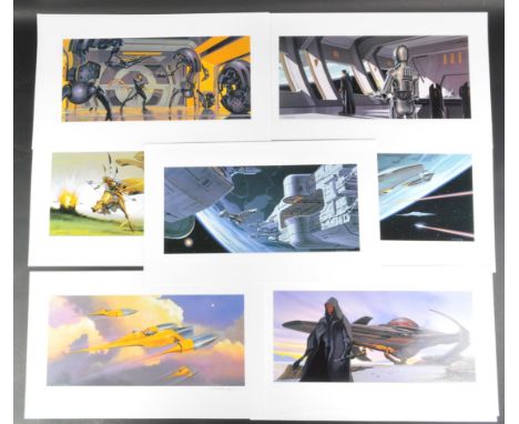 Star Wars - Episode I The Phantom Menace - Artwork portfolio by Doug Chiang - featuring twenty high quality lithograph artwor