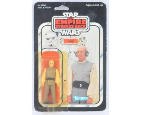 Star Wars - An original vintage 1980 Kenner made Star Wars carded MOC action figure 'Lobot '. Factory sealed upon its origina