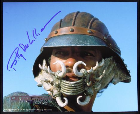 Star Wars - Billy Dee Williams (Lando Calrissian) - Official Pix autographed Star Wars Celebration II photograph. Signed by W