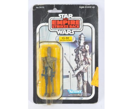 Star Wars - An original vintage 1980 Kenner made Star Wars carded MOC action figure 'IG-88 (Bounty Hunter) '. Factory sealed 