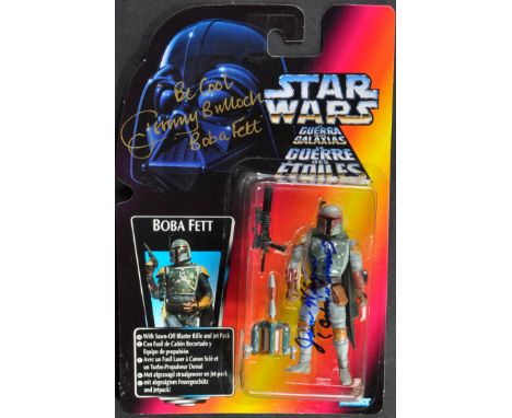 Star Wars - Jeremy Bulloch (1945-2020) and Jason Wingreen (1920-2015) - Boba Fett (body and voice) - 1996 Kenner made Star Wa