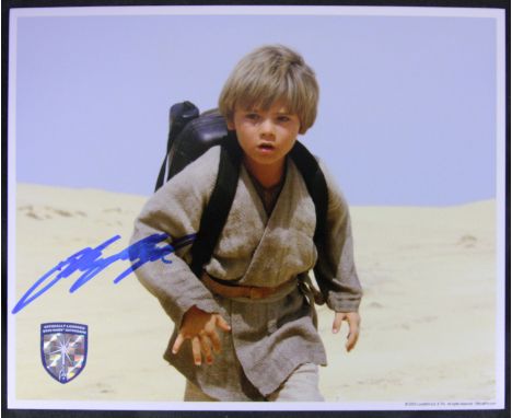 Star Wars - Episode I - Jake Lloyd (Anakin Skywalker) - Official Pix autographed 8x10" colour photograph from The Phantom Men