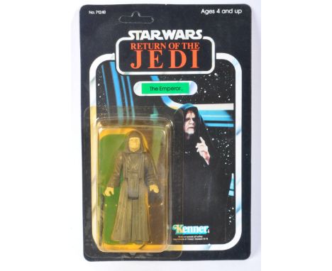 Star Wars - An original vintage 1983 Kenner made Star Wars carded MOC action figure 'The Emporer '. Factory sealed upon it's 