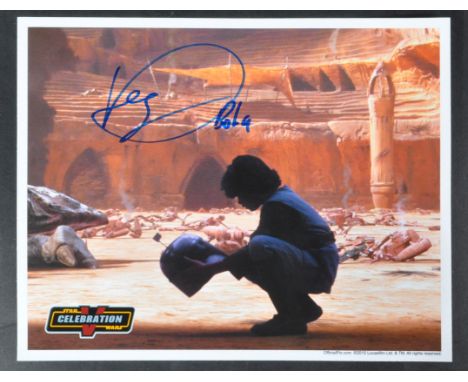 Star Wars - Daniel Logan (Boba Fett) - Official Pix autographed Star Wars Celebration V 8x10" colour photograph. Signed by Lo