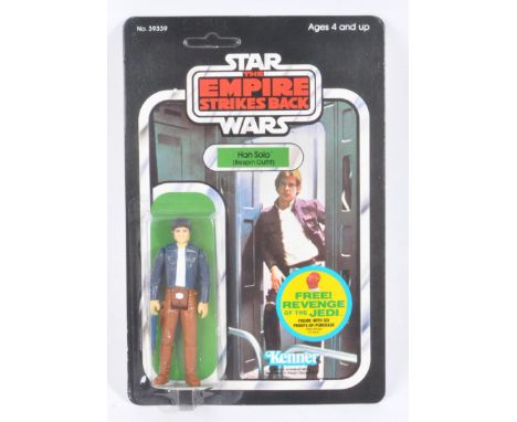 Star Wars - An original vintage ex-shop stock condition 1982 Kenner made Star Wars carded MOC action figure ' Han Solo (Bespi