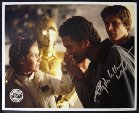 Star Wars - The Empire Strikes Back - Billy Dee Williams (Lando Calrissian) - an Official Pix autographed 8x10" high quality 