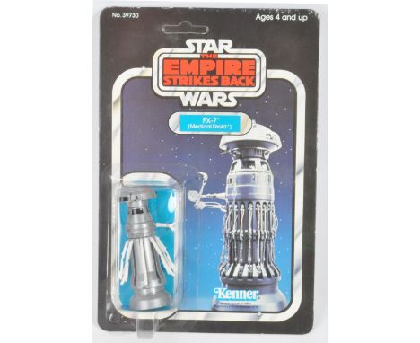 Star Wars - An original vintage ex-shop stock condition 1980 Kenner made Star Wars carded MOC action figure ' FX-7 Medical Dr