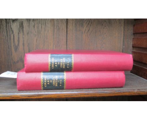 The Ceramic Art of Great Britain, by Llewellynn Jewitt, two volumes published 1878