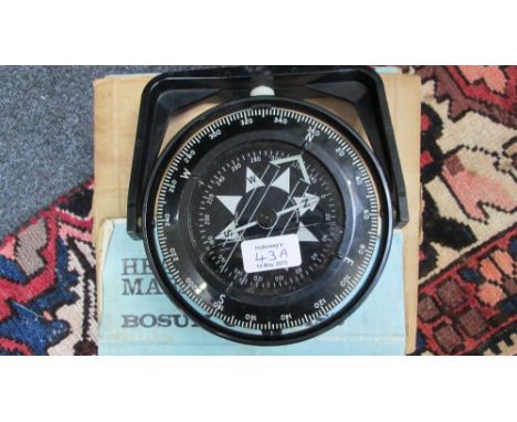 A Heath Marine Bosun compass (boxed)