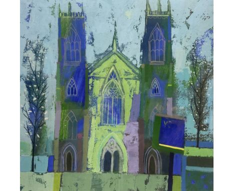 Giuliana Lazzerini (Italian/Yorkshire 1951-): 'York Minster', limited edition giclee print signed titled and numbered 34/95 i