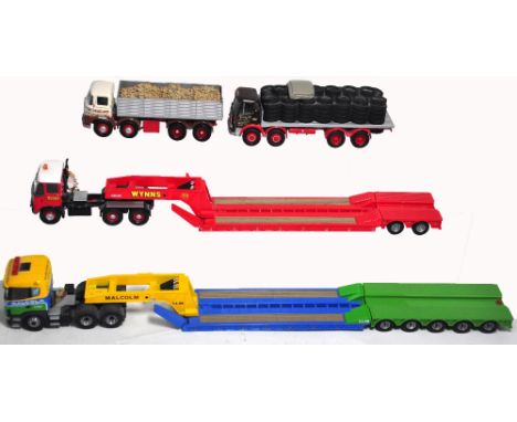Four Corgi commercial vehicle to include a Scania Plus lorry (4).