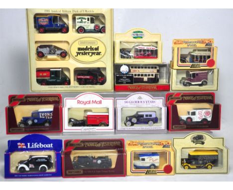 Approximately fifty diecast scale models of vehicles to include; Corgi, Matchbox and Days Gone, the majority are boxed. 