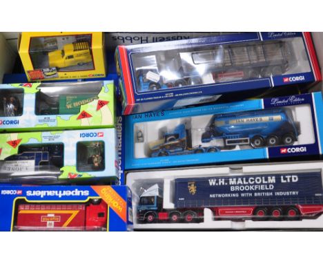 Thirty two boxed Corgi diecast vehicles to include many "Super Haulers", "Dad's Army" etc (32). CONDITION REPORT All boxed & 