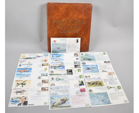 A Ring Binder Containing British First Day Covers, Also Collection of Loose First Covers Commemorating Various Flights, Pilot
