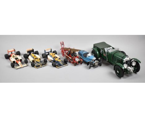 A Collection of Made Model Kits, Formula 1 Cars, Fire Engine, Bentley etc 