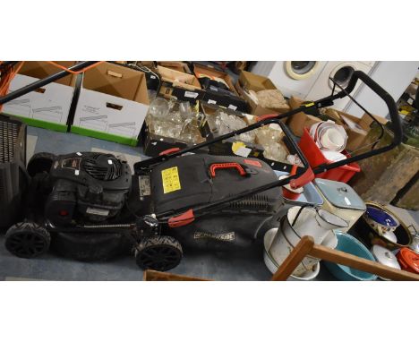 A Parkside Petrol Rotary Mower with Briggs and Stratton Engine 