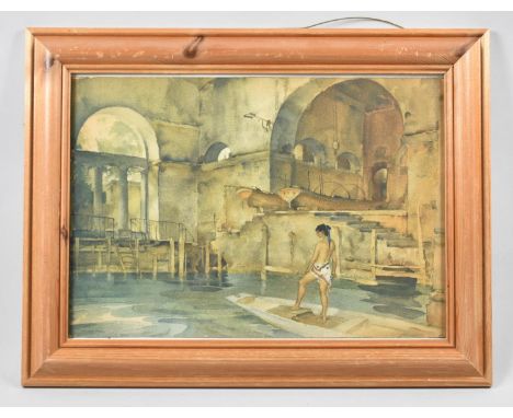 A Framed Russell Flint Print, 34x24cm 