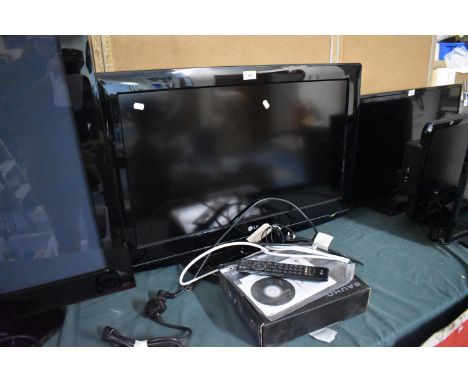 An LG 31" Full HD TV with Remote and Wall Mounting Bracket 