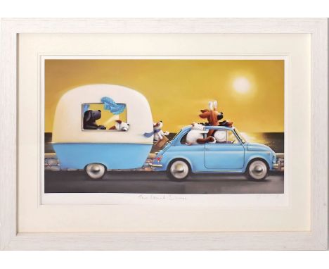 Hyde, Doug (geb. 1972 England) "The Great Escape", so mit Bleistift betitelt, sign. und Ex. 40 AP. Giclee. 47x 85 cm. PP., R.