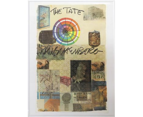 Rauschenberg, Robert (1925 Port Arthur/Texas - Captiva Island/Florida 2008) Plakat für "The Tate" Gallery, Publications Dept.