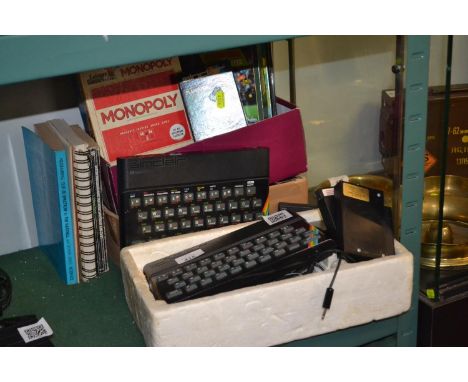 ZX Spectrum (rubber keys) with power pack and cables together with manual, programming book and spare keyboard plus two boxes