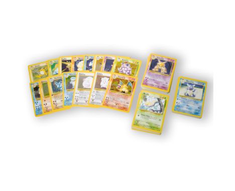Pokemon TCG - Base Set Complete Set 102/102 Complete Set - Base Set - NearMint to Light Play - This lot contains a complete B