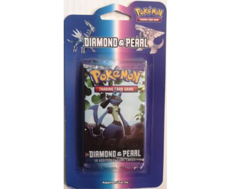 Pokemon TCG - Diamond &amp; Pearl Base Set Single Blister Pack - Sealed - This lot contains 1x Diamond &amp; Pearl Base Set S