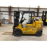 Caterpillar 13,500-LB. Capacity Forklift, Model GC60K, S/N AT8900875, LPG, Cushion Tires, 3-Stage Ma