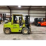 Clark 10,000-LB. Capacity Forklift, Model C500-100Y, S/N Y685-40-9215, LPG, Solid Pneumatic Tires, 3