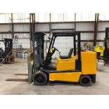 Yale 12,000-LB. Capacity Forklift, Model GLC120MFNSAE085, S/N N54899, LPG, Treaded Tires, 3-Stage Ma