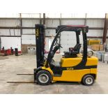 2015 Yale 5,000-LB. Forklift, Model GLP050LXNdAE087, S/N B974V01536N, LPG, Solid Pneumatic Tires, 3-