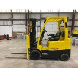 2008 Hyster 5,000-LB. Capacity Forklift, Model S50FT, S/N F187V11700F, LPG, Cushion Tires, Finger Co