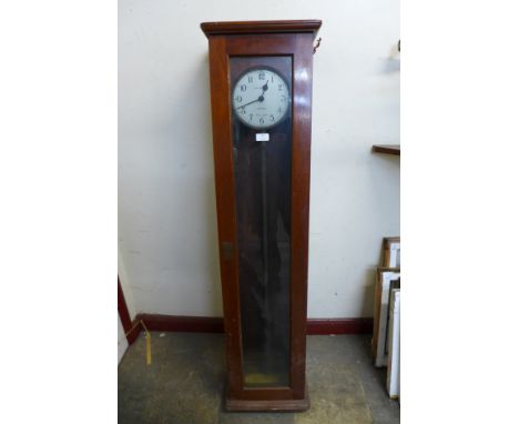 A Gent's of Leicester Pul-Syn-Etic electric Kaster clock, with instruction manual