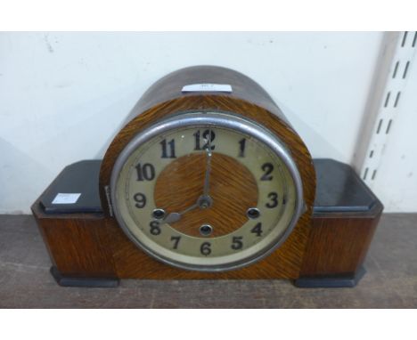 A Kienzle German Westminster chime mantel clock
