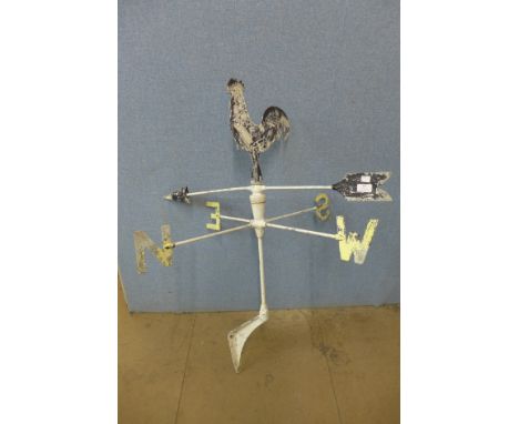 A metal weather vane