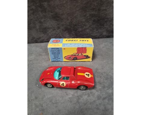 Corgi Toys diecast #314 Ferrari 'Berlinetta' 250 Le Mans in red in repro box