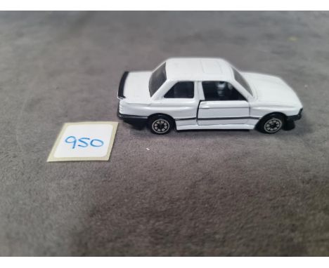 Corgi BMW 325i Diecast Model White Mint Model Without Box 1984