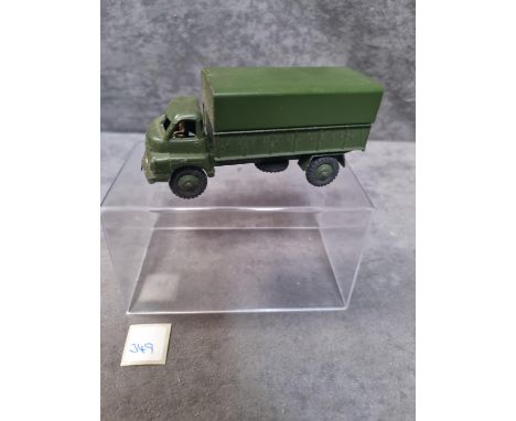 Dinky #621 3 Ton Army Wagon Green - With Driver 1955-1960 Model Nr Mint With A Couple Of Box Rubs Unboxed