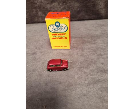 Fun Ho! New Zealand Diecast RARE #17 Austin Mini in Metallic Crimson with leaflet Mint Model In Original Crisp Box Fun-Ho! To