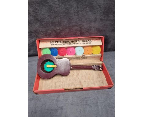 Mattel Strum Fun Guitar in box