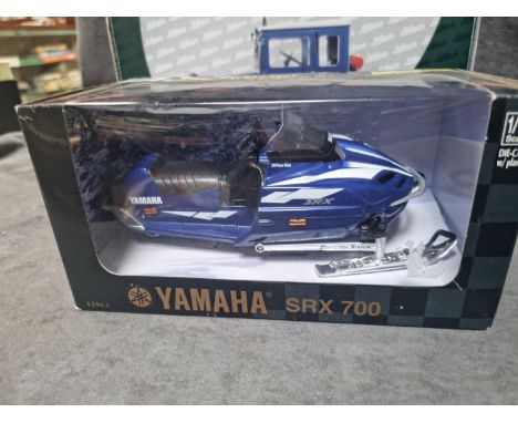 Xtreme Machines New Ray Yamaha SRX 700 Skidoo 1/12 Diecast And Plastic Model