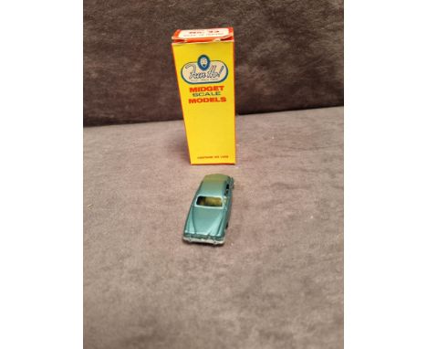 Fun Ho! New Zealand Diecast #23 Jaguar Mk 10 in Metallic Aqua Mint Model In Original Firm Long Box Fun-Ho! Toys Were A Brand 