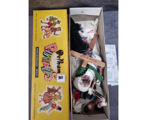 Pelham Puppets Marionette Horse with leaflet in original box