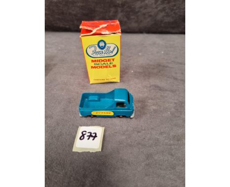 Fun Ho! New Zealand Diecast #28 Morris pick-up with Dunlop Decals in Off Blue Mint Model With Leaflet In Original Storage Cru